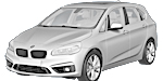 BMW F45 P129C Fault Code